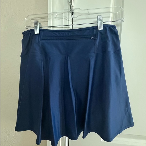 Navy Blue Mini Skirt - Picture 1 of 3